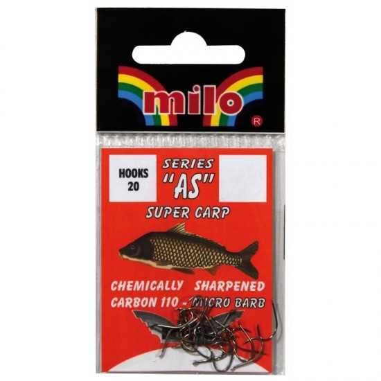 Carlige Milo - Serie AS Super Carp Nr. 10